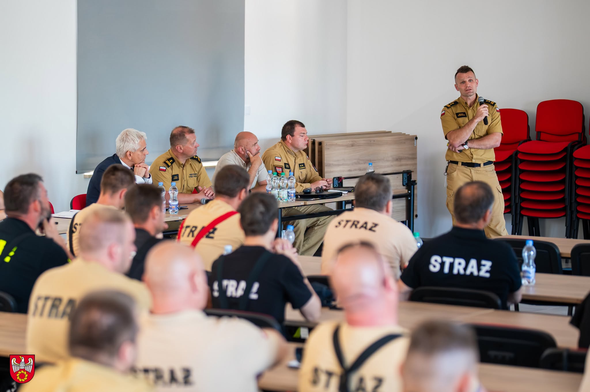 POWIAT PILSKI .ODPRAWA STRAŻACKA O WSPÓŁPRACY JEDNOSTEK OSP