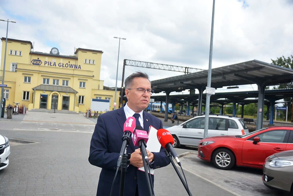 Poseł Piotr Głowski o rozbudowie infrastruktury kolejowej w Wielkopolsce