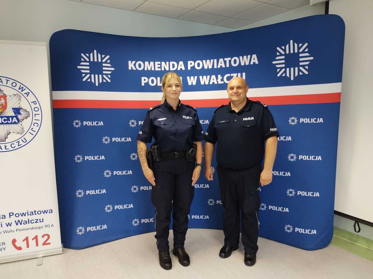 Wałcz.Starszy sierżant Żaneta Chmielewska w gronie najlepszych dzielnicowych województwa