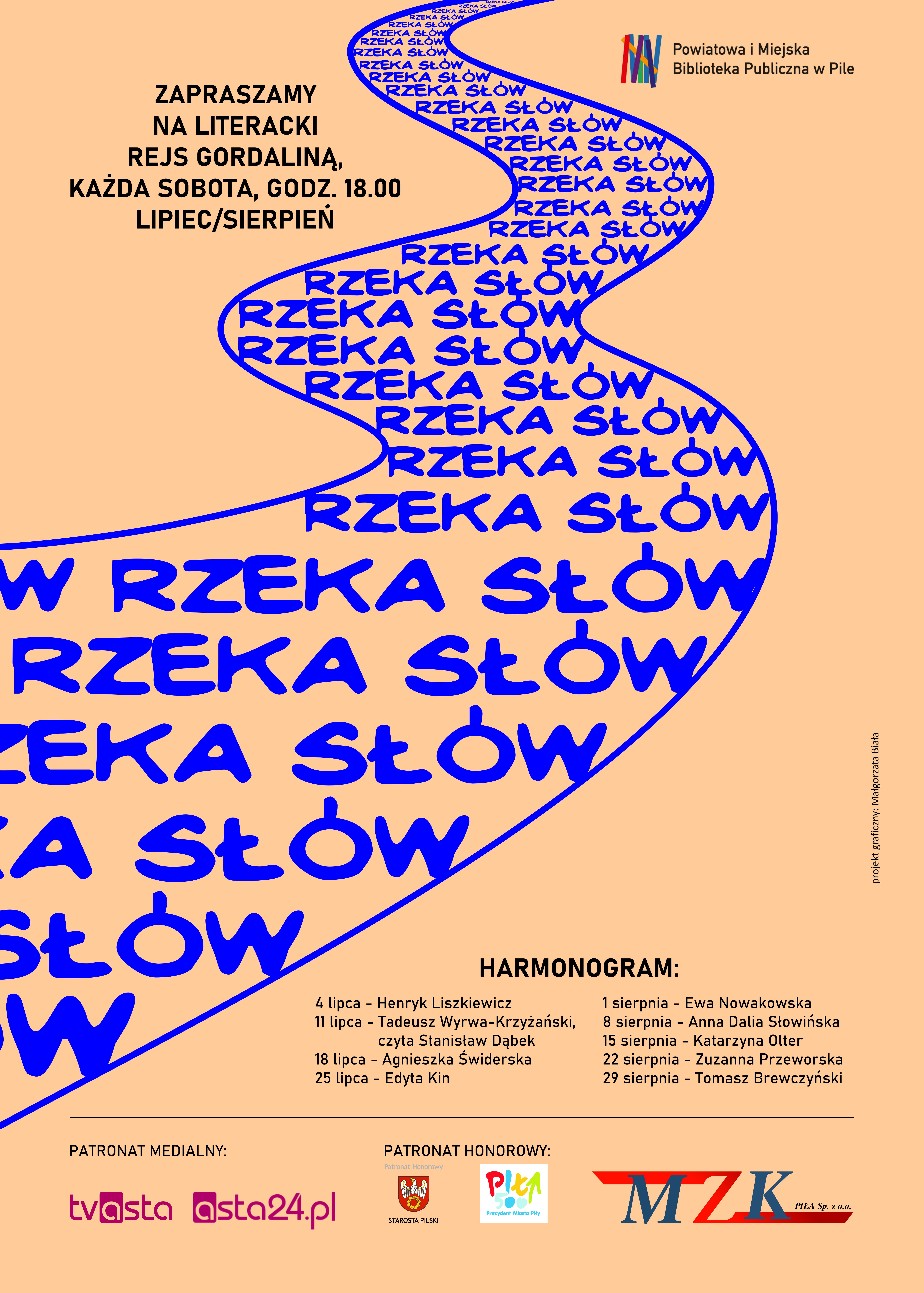 Piła. RZEKA SŁÓW – literatura, która płynie do ludzi