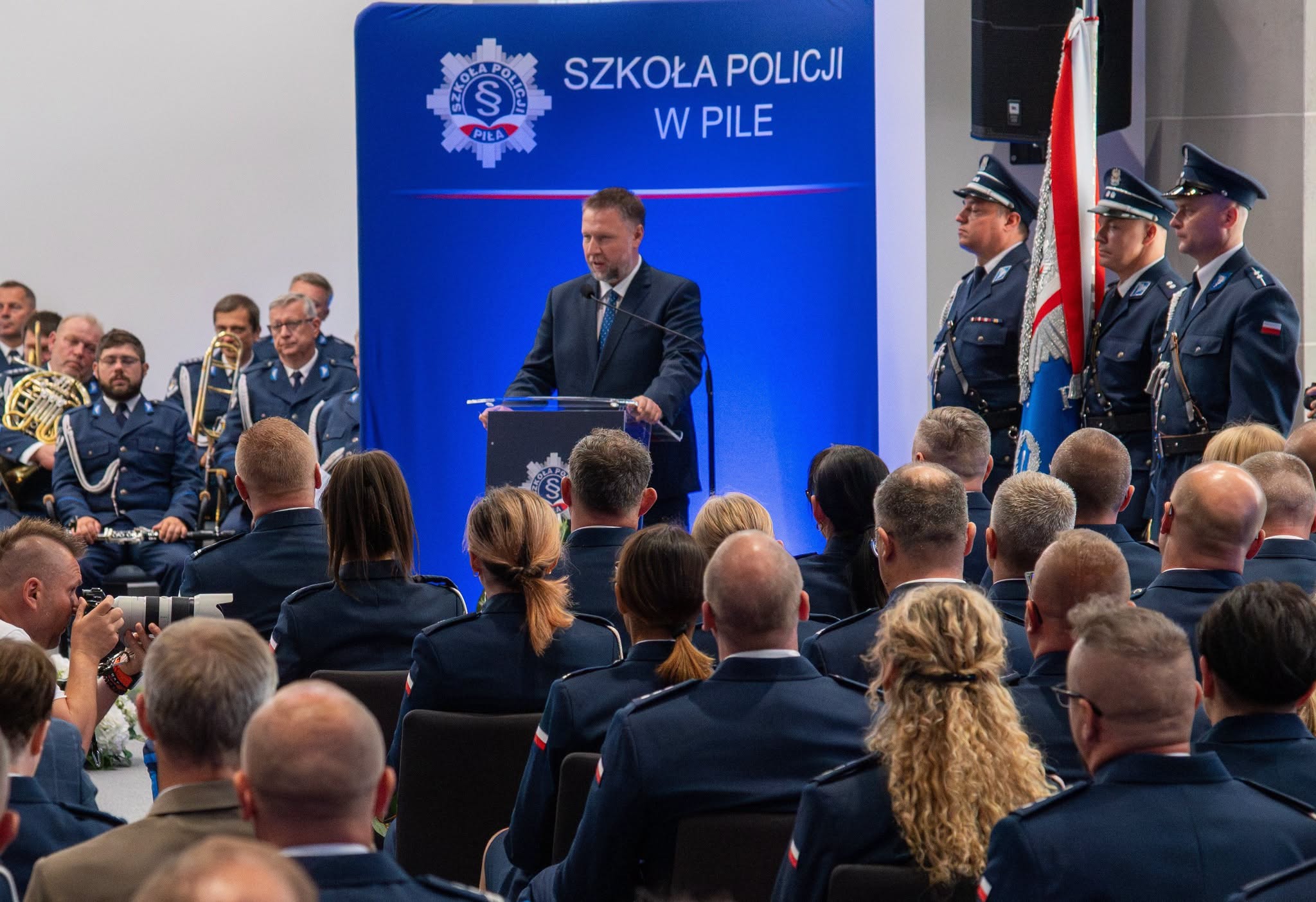 Minister MSWiA z wizytą w Pile