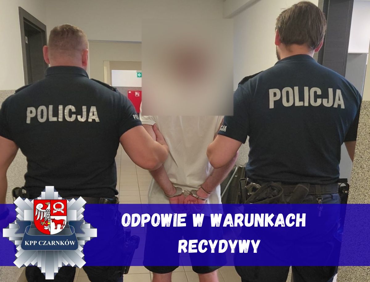 Seria kradzieży zakończona zatrzymaniem. 38-latek odpowie za swoje czyny w warunkach recydywy