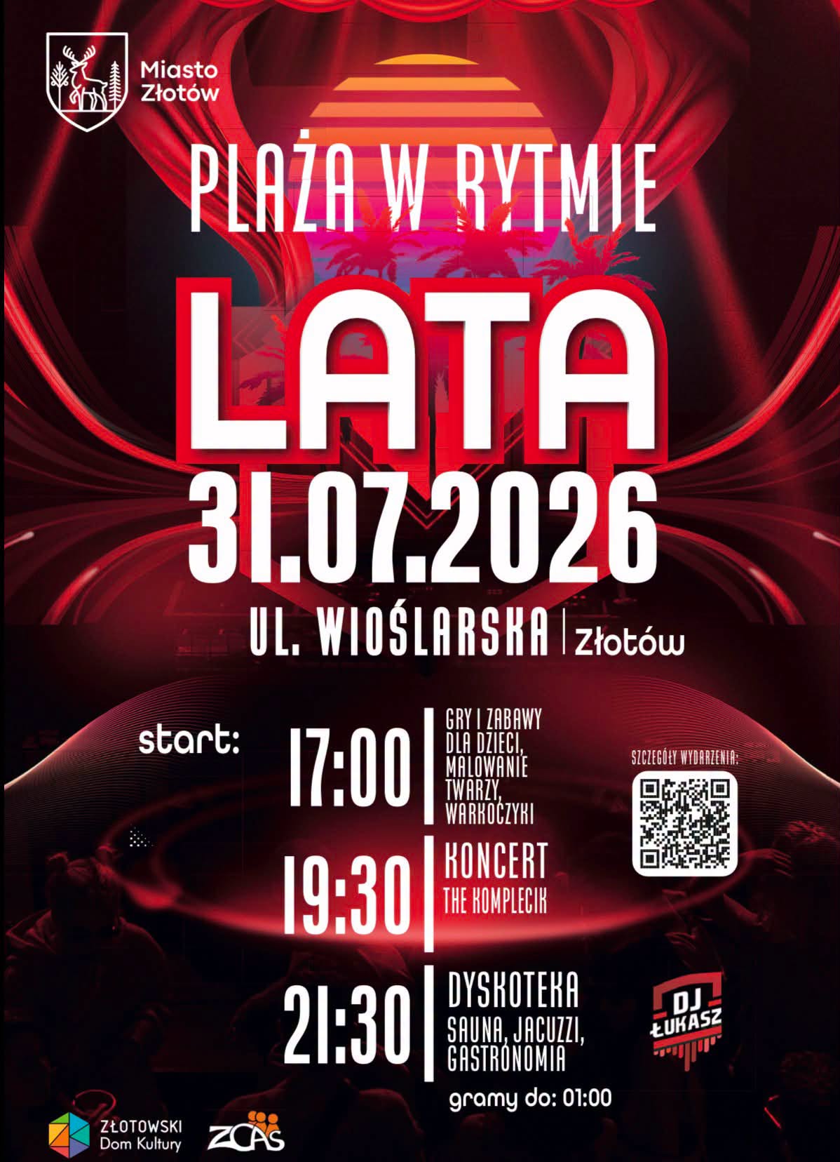 Plaża w Rytmie Lata w Złotowie