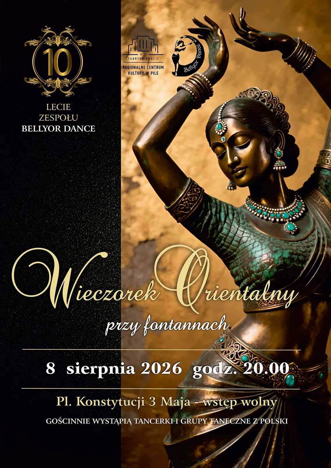 Wieczorek Orientalny wraca do Piły. Jubileuszowa edycja już 8 sierpnia