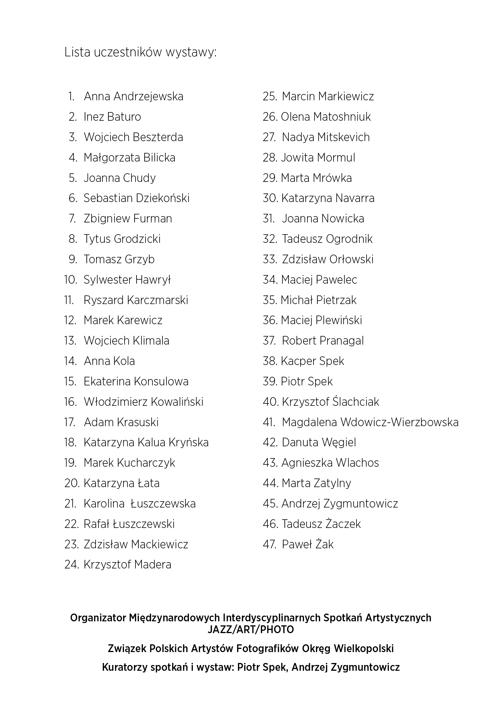 Niezwykła wystawa zbiorowa w BWA! Warsztaty Jazzowe w Chodzieży w sztuce