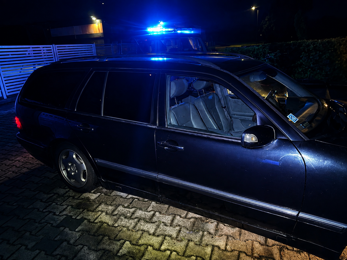 Blisko 2 promile alkoholu za kierownicą. Chodziescy policjanci wyeliminowali z ruchu nietrzeźwego kierującego