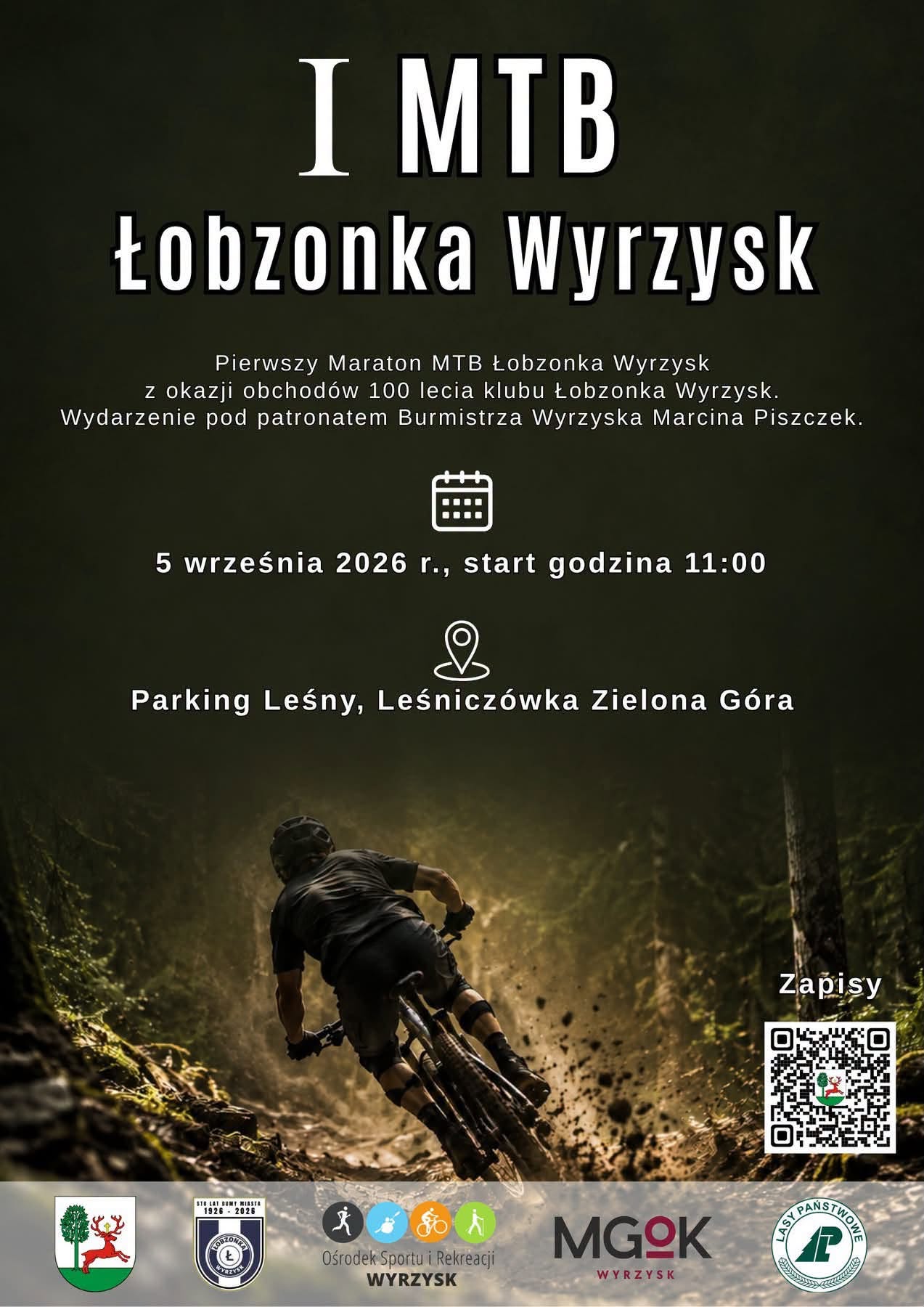 Pierwszy Maraton MTB Łobzonka Wyrzysk