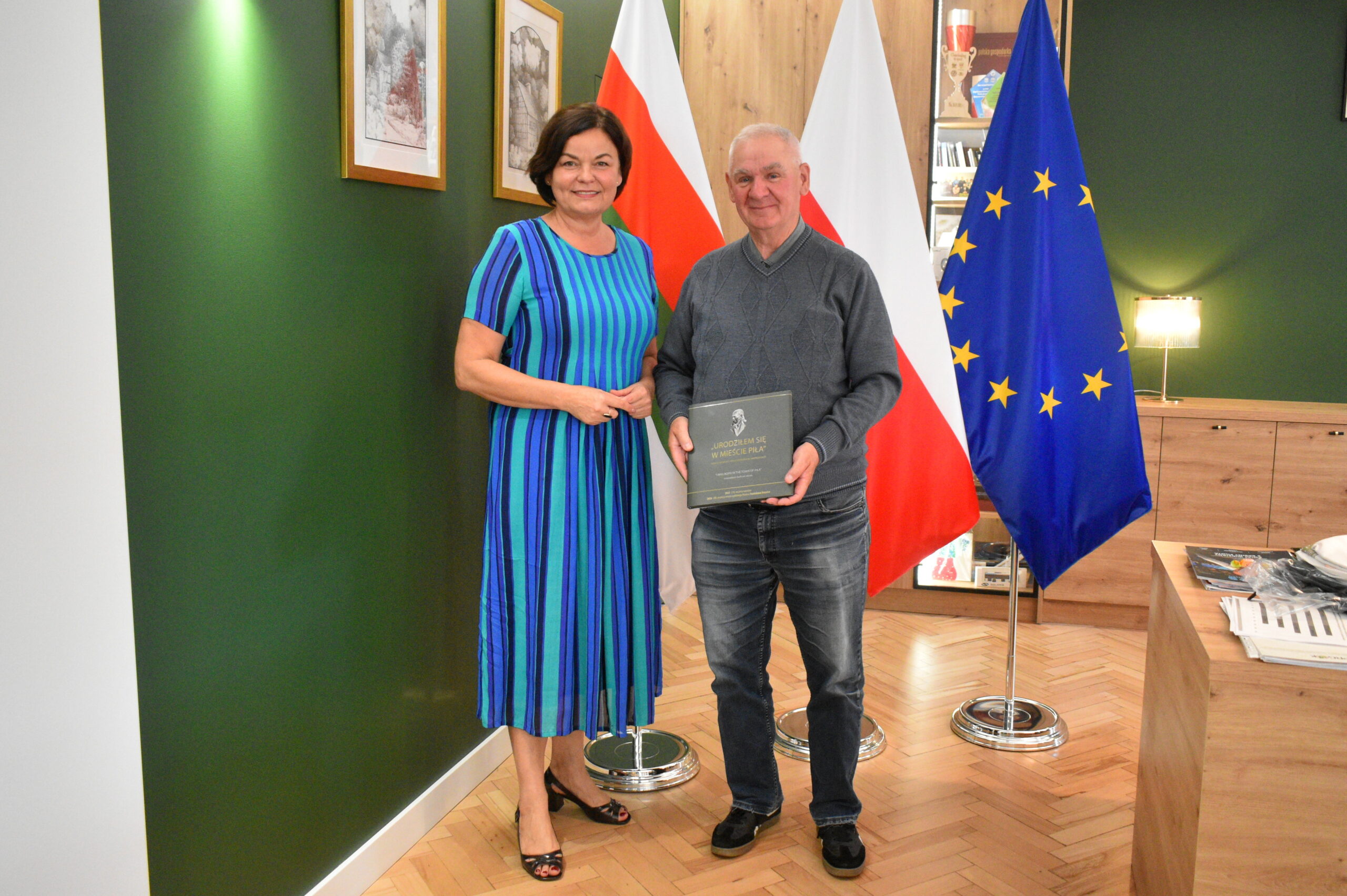 Piła. Niezwykły gość w Urzędzie Miasta