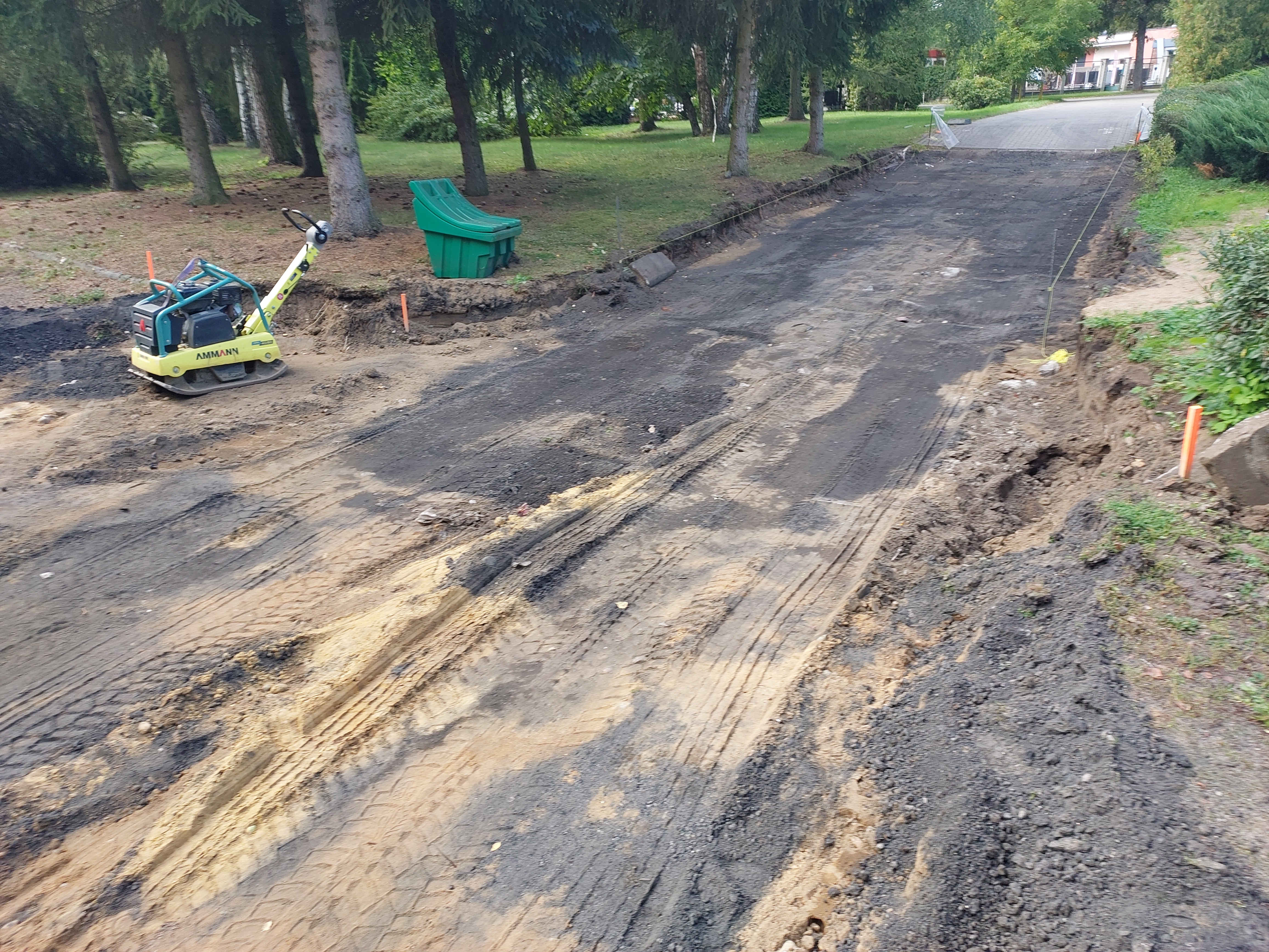 Modernizacja ciągu komunikacyjnego na Cmentarzu Komunalnym w Pile
