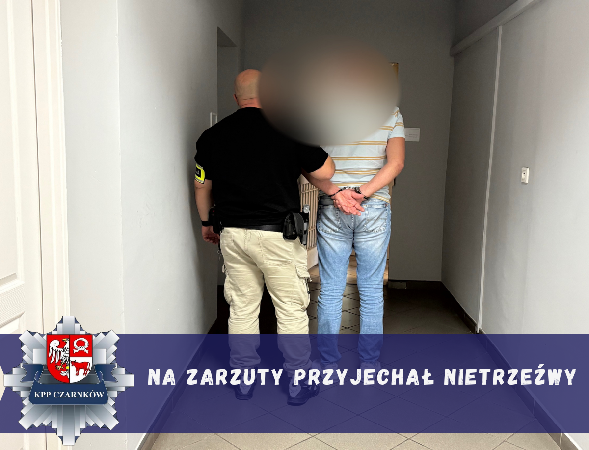 Pijany przyjechał na komisariat