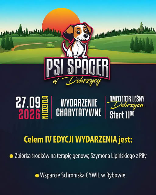 IV Psi Spacer w Dobrzycy – wspólnie dla Szymonka i zwierząt ze schroniska