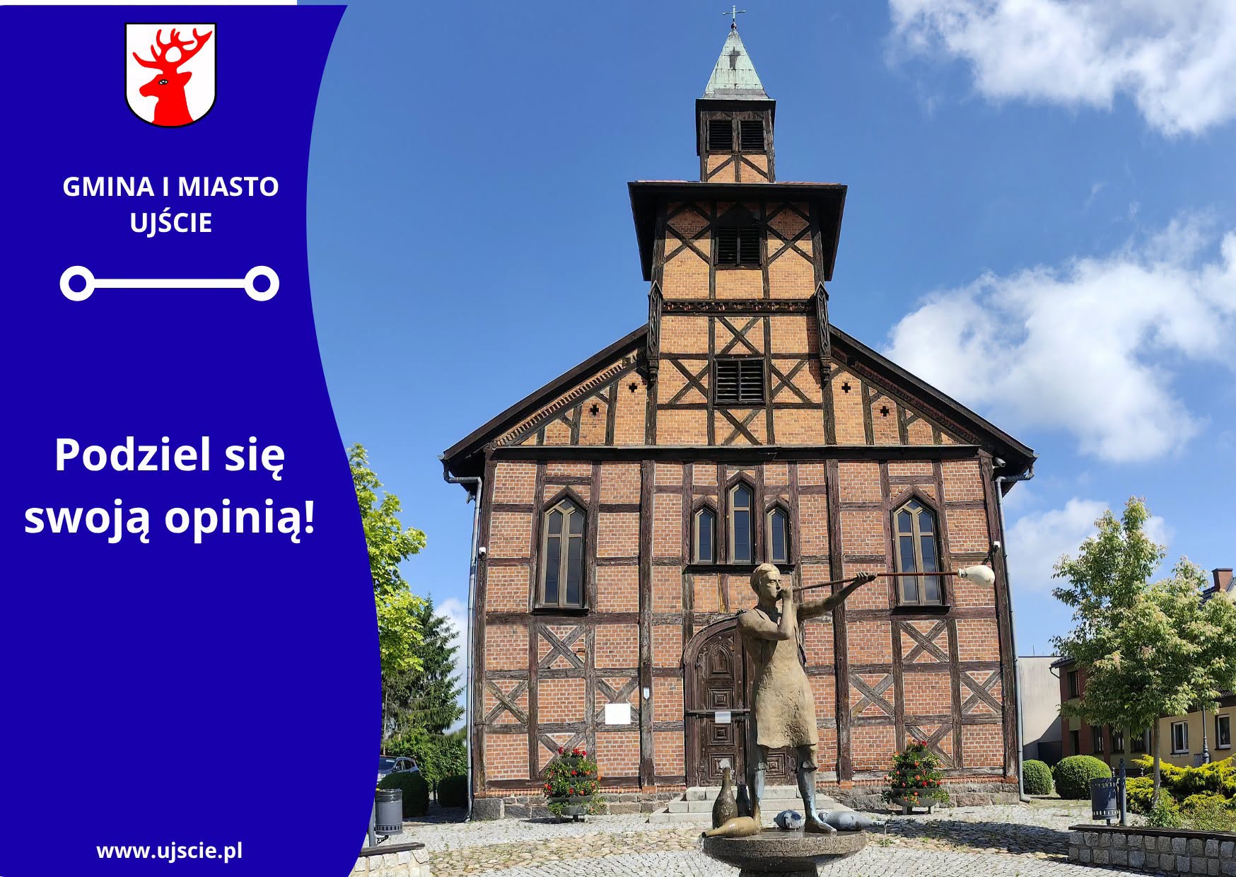 Ujście. Zapraszamy mieszkańców do udziału w konsultacjach społecznych!