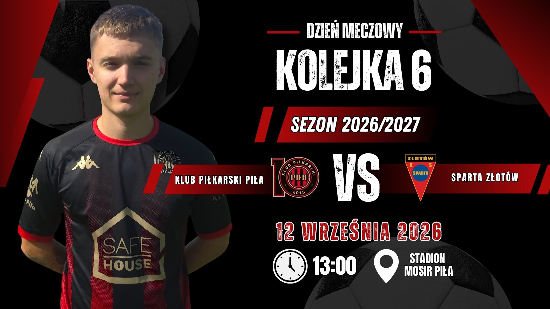 Zapowiedź meczu Klub Piłkarski Piła – Sparta Złotów