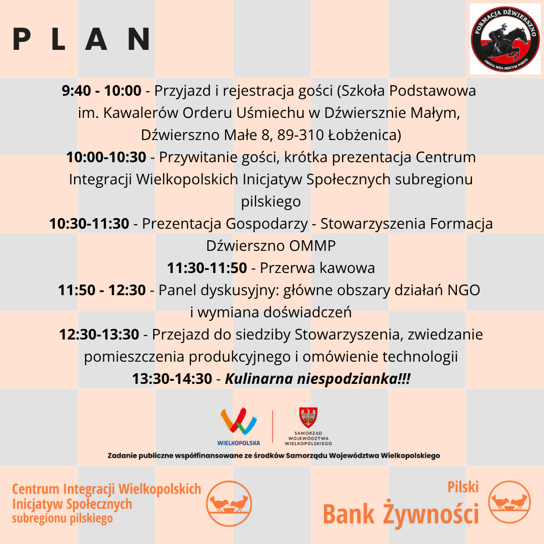 Organizacje pozarządowe spotkają się w Dźwiersznie Małym. Przed nami wizyta studyjna i wymiana doświadczeń