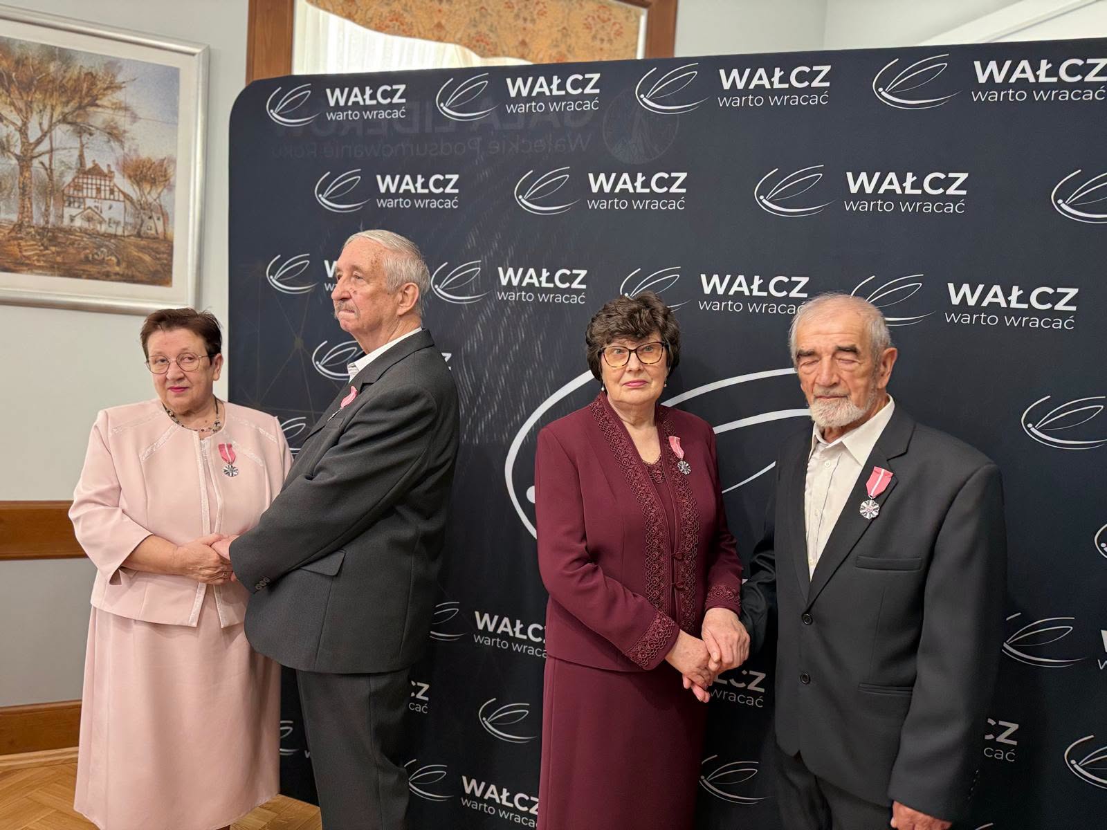 Wałcz. Trzy pary świętowały Złote Gody. Ponad 50 lat razem